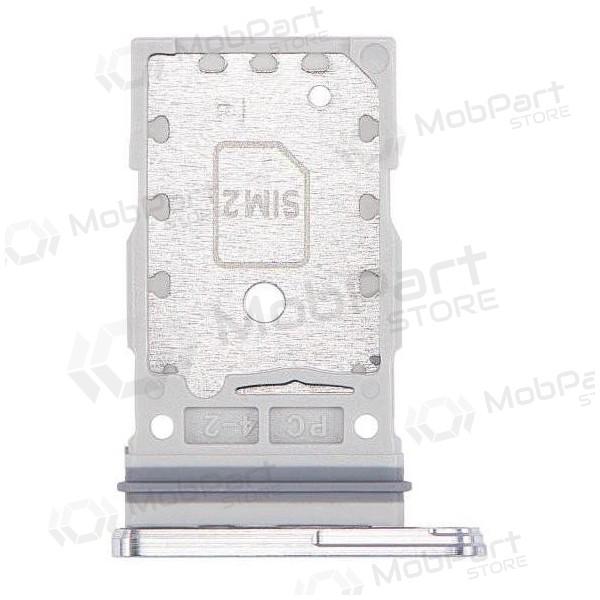 Samsung Galaxy S22 Ultra Dual SIM-Kartenhalter (Weiß) (original)