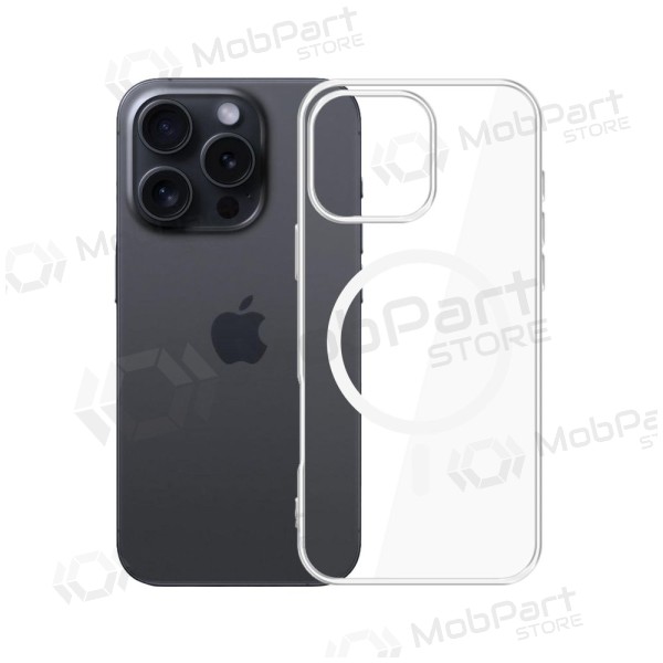 Apple iPhone 16 Pro Hülle - 3MK Clear MagCase (klar)
