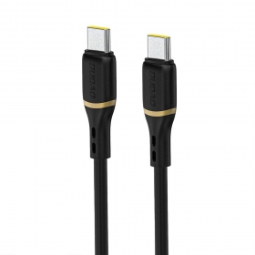 USB-C-Kabel Dudao L25C USB-C auf USB-C 1 m 60 W schwarz