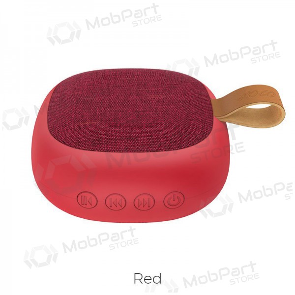 Bluetooth tragbarer Top-Lautsprecher Hoco BS31 (rot)