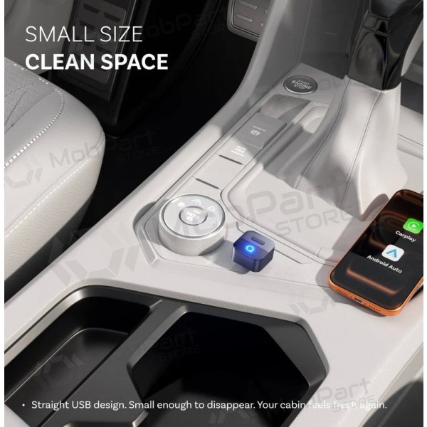 Kabelloser CarPlay- / Android Auto-Adapter Ottocast Mini Pico CA525-T schwarz