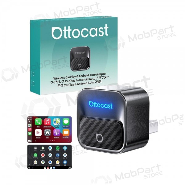 CarPlay Adapter Ottocast Mini Core kabelloses Android Auto schwarz