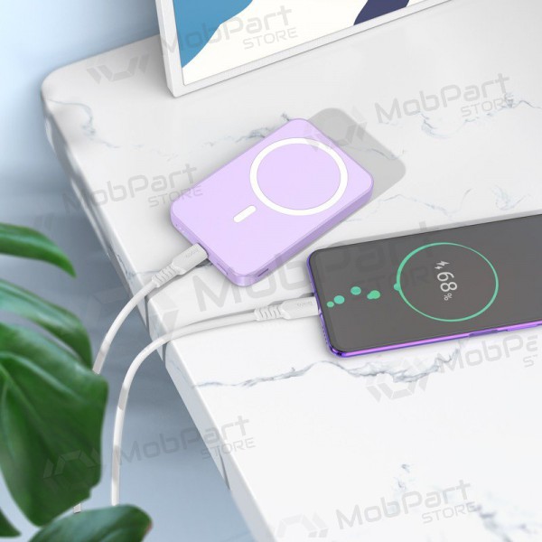 Externe Powerbank Hoco J109 PD20W Magnetic 5000mAh weiß