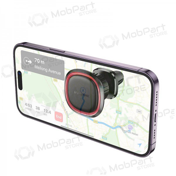 Halterung für Autotelefon Borofone BH124 (air vent) Schwarz Halterung für Autotelefon Borofone BH124 (air vent) Schwarz