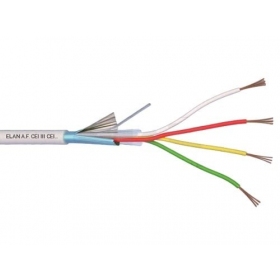 ELAN verzinntes, geschirmtes Kabel 4x0,22 mm²