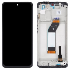 Xiaomi Redmi 10 2021 Display (Schwarz) (mit Rahmen) (original)