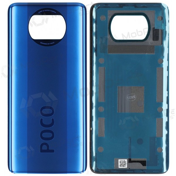 Xiaomi Poco X3 Pro / X3 / X3 NFC Rückseite Akkudeckel (Blau) (original) (service pack) Xiaomi Poco X3 Pro / X3 / X3 NFC Rückseite Akkudeckel (Blau) (original) (service pack)