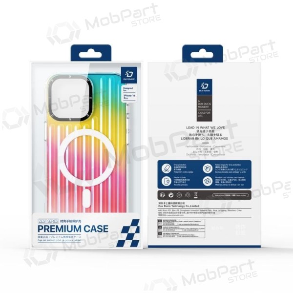 Samsung Galaxy S25 Ultra hülle - Dux Ducis Zest (Gradient Rainbow)