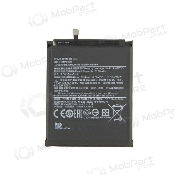 Xiaomi Mi 8 Lite Batterie / Akku (BM3J) (3350mAh) Xiaomi Mi 8 Lite Batterie / Akku (BM3J) (3350mAh)