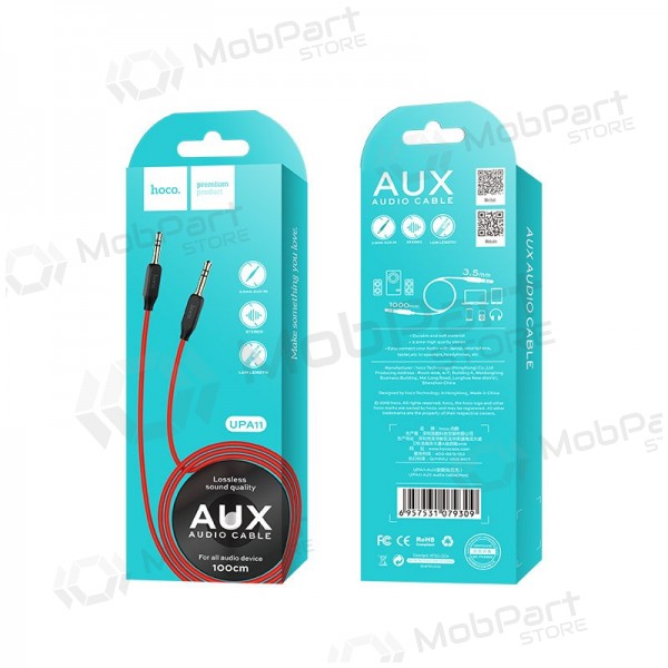 Audiokabel Hoco UPA11 3,5 mm auf 3,5 mm 1 m