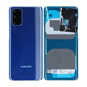 Samsung G985 / G986 Galaxy S20 Plus Rückseite Akkudeckel (Aura Blue) (gebraucht grade C, original)