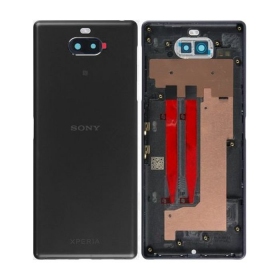 Sony Xperia 10 Rückseite Akkudeckel (Schwarz) (gebraucht grade C, original)