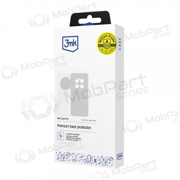 Apple iPhone 17 Pro hülle - 3MK Matt Case (schwarz)