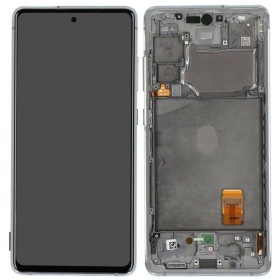 Samsung Galaxy S20 FE Display (Cloud Navy) (mit Rahmen) (original)