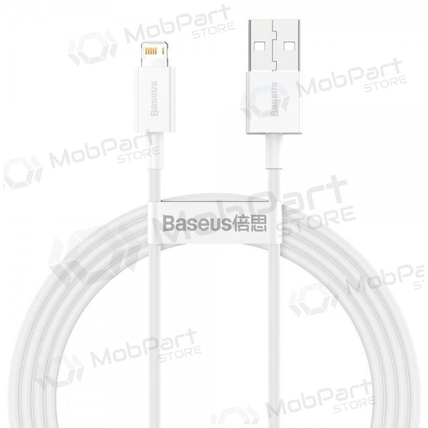 USB Kabel Baseus Superior Lightning 2.4A 1.5m (Weiß) CALYS-B02