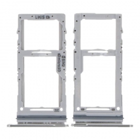 Samsung G980 / G981 / G985 / G986 / G988 S20 / S20 Plus / S20 Ultra SIM-Kartenhalter (Weiß)