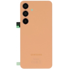 Samsung Galaxy S24 rückseitige Abdeckung (orange) (original)