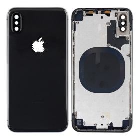 Apple iPhone X Rückseite Akkudeckel (Space Gray) (gebraucht grade C, original)