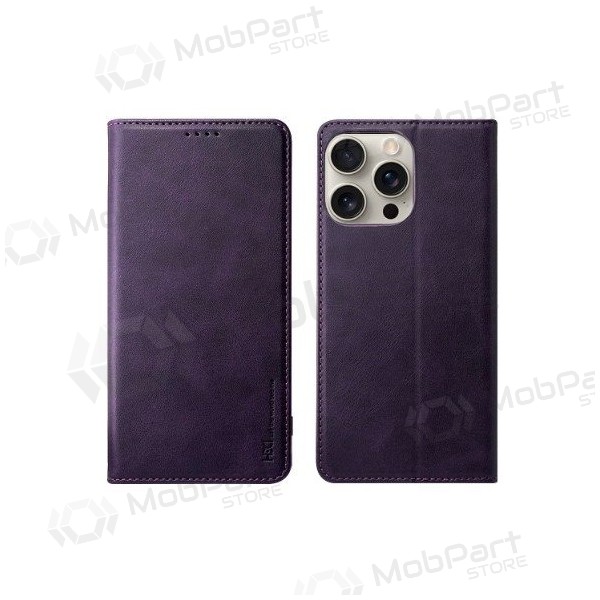 Handyhülle HDD Magnetic Wallet Case Samsung A366 A36 5G Violett