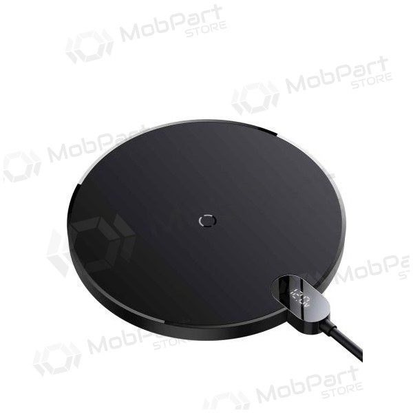 Ladegerät kabellos Baseus Digital LED Display Gen2 15W CCED000001 (Schwarz)