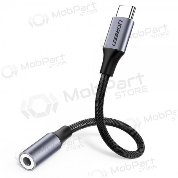 Audioadapter Ugreen AV161 USB-C auf 3.5 mm grau