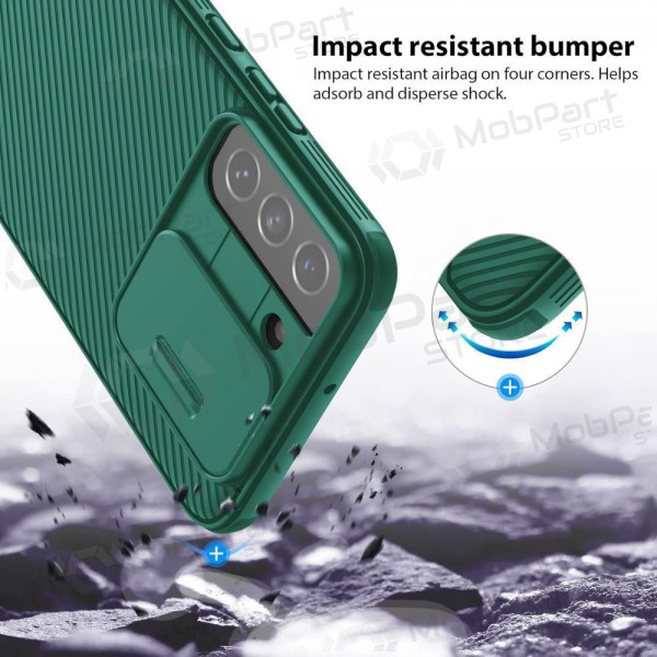 Samsung Galaxy S23 FE Handyhülle „Nillkin CamShield Pro“ (Grün)