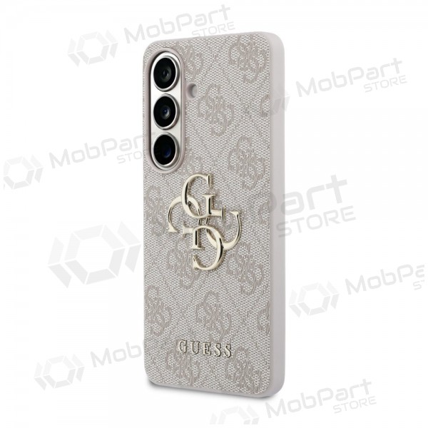 Samsung Galaxy S26 hülle - Guess PU 4G Metal Logo (rosa)