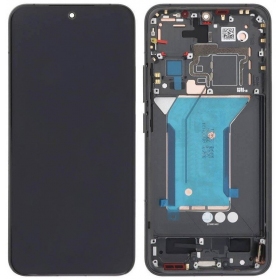 Xiaomi 14 5G bildschirm (schwarz) (mit rahmen) (original)