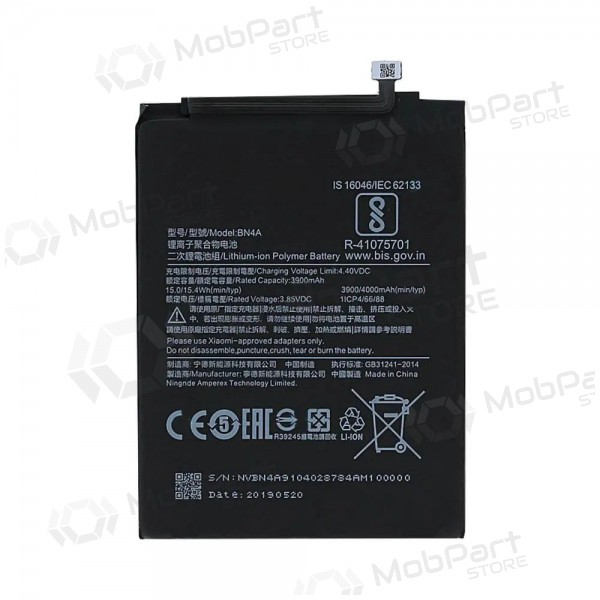 Xiaomi Redmi Note 7 Batterie, akumuliatorius (BN4A) (original)