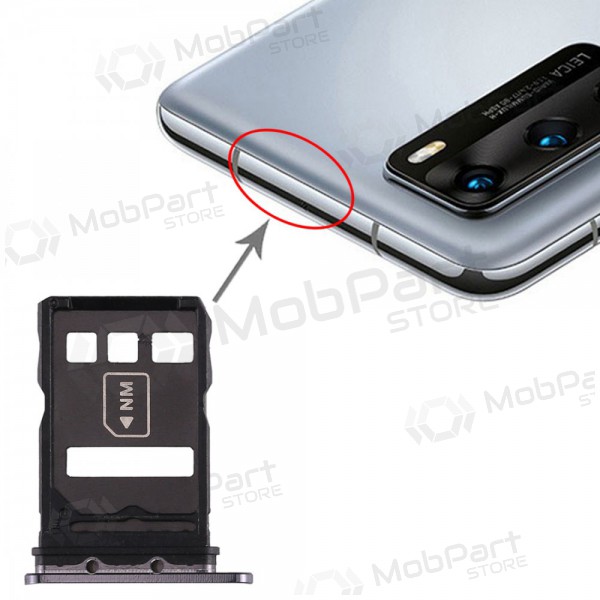 Huawei P40 SIM-Kartenhalter (Schwarz)