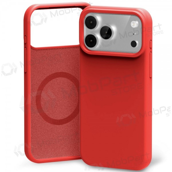 Apple iPhone 17 Pro, 18 Pro hülle Mercury - Pure Magsafe Silicon Case (rot)
