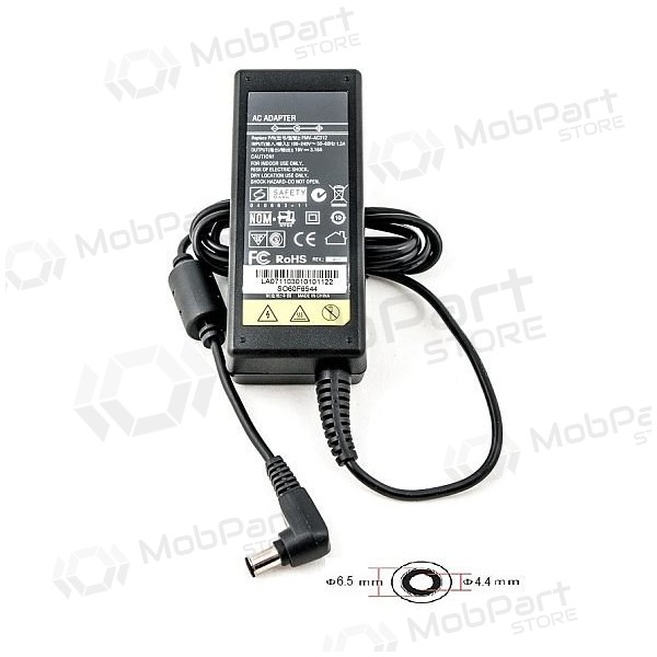 SONY 60W: 19V, 3.16A Laptop Ladegerät Netzteil SONY 60W: 19V, 3.16A Laptop Ladegerät Netzteil