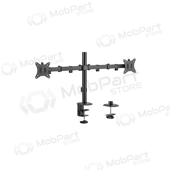 Dviejų 17”-32” monitorių laikiklis Dviejų 17”-32” monitorių laikiklis