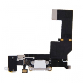 Apple iPhone SE Ladeanschluss und Mikrofonanschluss (Weiß)