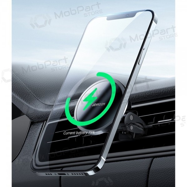 Ladegerät-laikiklis magnetinis automobilinis Joyroom JR-ZS240 MagSafe 15W Schwarz