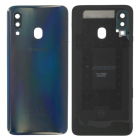 Samsung A405 Galaxy A40 2019 Rückseite Akkudeckel (Schwarz) (gebraucht grade B, original)