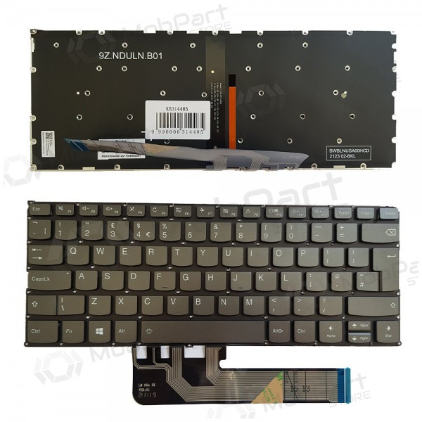 Lenovo Yoga 730-13IKB, 730-15IKB Tastatur (UK) (mit Beleuchtung) Lenovo Yoga 730-13IKB, 730-15IKB Tastatur (UK) (mit Beleuchtung)