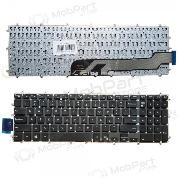DELL Inspiron 15-5565, 15-5567,15-5570, US Tastatur DELL Inspiron 15-5565, 15-5567,15-5570, US Tastatur