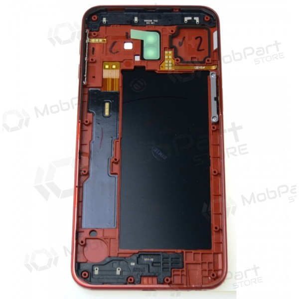 Samsung J610 Galaxy J6+ 2018 Rückseite Akkudeckel (Rot)
