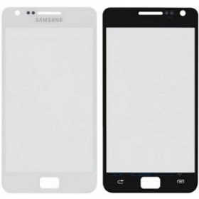 Samsung i9100 Galaxy S2 Bildschirmglas (Weiß)