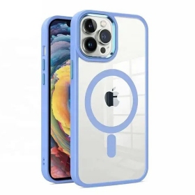 Apple iPhone 14 Plus Hülle - Premium Mag Cover (rosa)