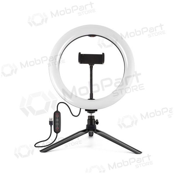 LED žiedine Lampe 26cm, su trikoju stovu 8.3cm, USB LED žiedine Lampe 26cm, su trikoju stovu 8.3cm, USB