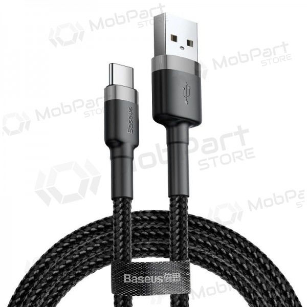 Kabel Baseus Cafule PD Type-C - Type-C 3.0A 60W (Grau-Schwarz) 1.0m CATKLF-GG1