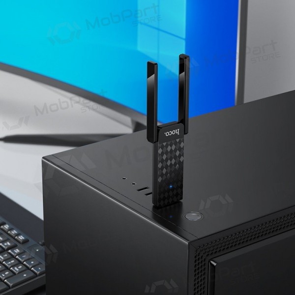 USB-WLAN-Adapter Hoco HI34 USB 3.0 Wi-Fi 6 schwarz