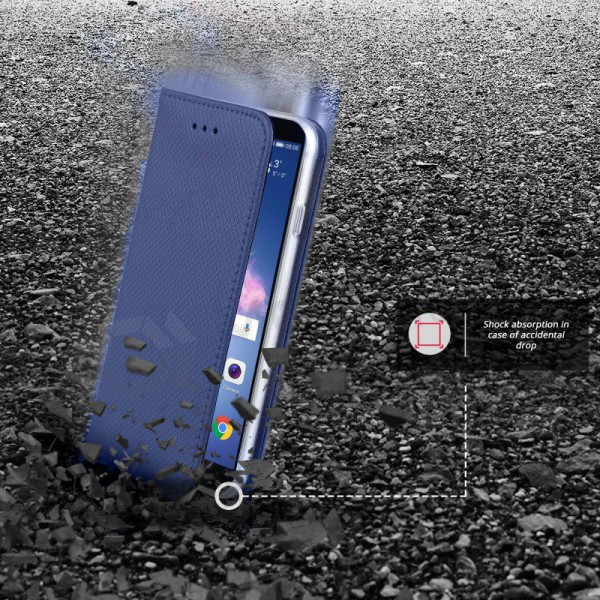 Samsung Galaxy A17 Case „Smart Magnet“ (dunkelblau)