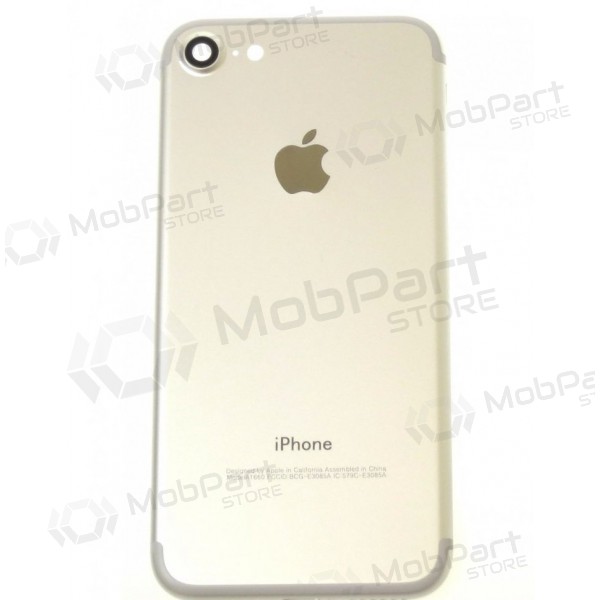 Apple iPhone 7 Rückseite Akkudeckel (Silbrig) (gebraucht grade C, original) Apple iPhone 7 Rückseite Akkudeckel (Silbrig) (gebraucht grade C, original)