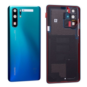Huawei P30 Pro Rückseite Akkudeckel (Aurora) (gebraucht grade C, original)