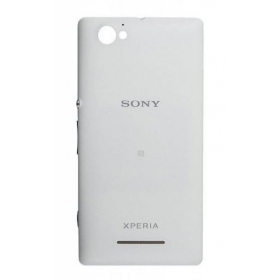 Sony Xperia M Rückseite Akkudeckel (Weiß) (gebraucht grade A, original)