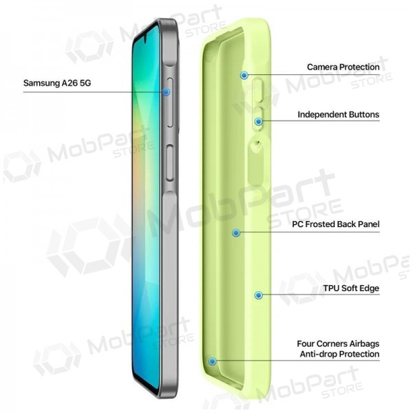 Samsung Galaxy A26 hülle - Dux Ducis Yind (grün)