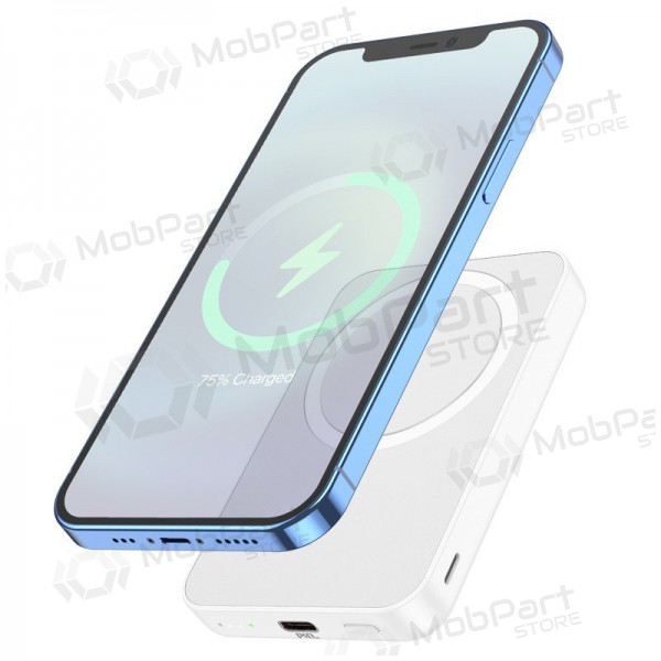 Externe Powerbank Hoco J109 PD20W Magnetic 5000mAh weiß